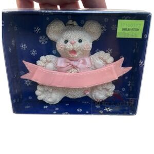 Kurt Adler Snow‎ Bearies Christmas Ornament In Box